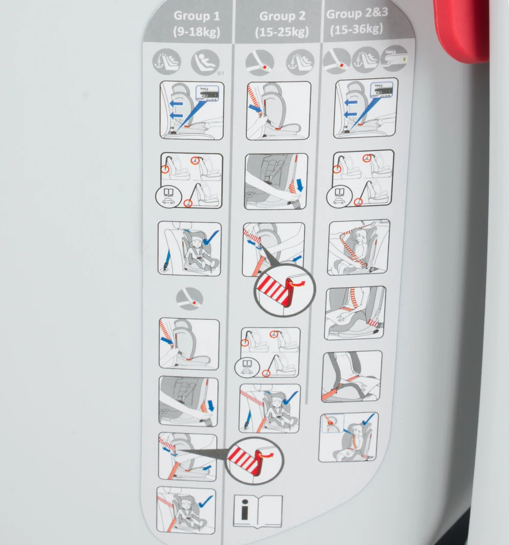 Автокресло Capella ST-2, ISOFIX 9-36 кг, группа 1/2/3