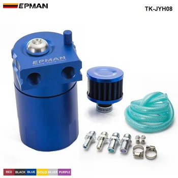 

EPMAN Sport Universal Aluminum Oil Catch Can Reservoir Tank 400ml + Breather Filter TK-JYH08