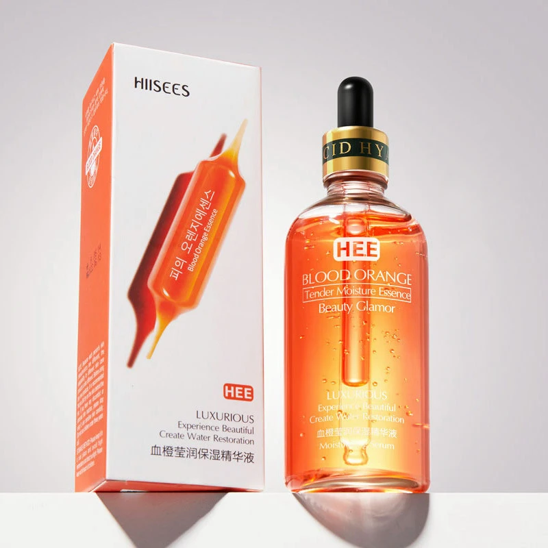 Blood Orange Serum Moisturizing Essence Vitaminis Hyaluronic Acid