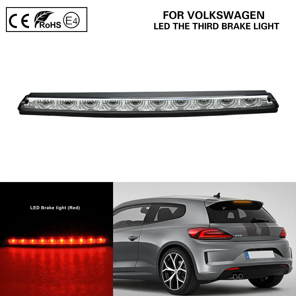 

Piranha Fresh Red LED Third Brake Light lamp Rear Stop Lamp for Volkswagen Scirocco 2008~