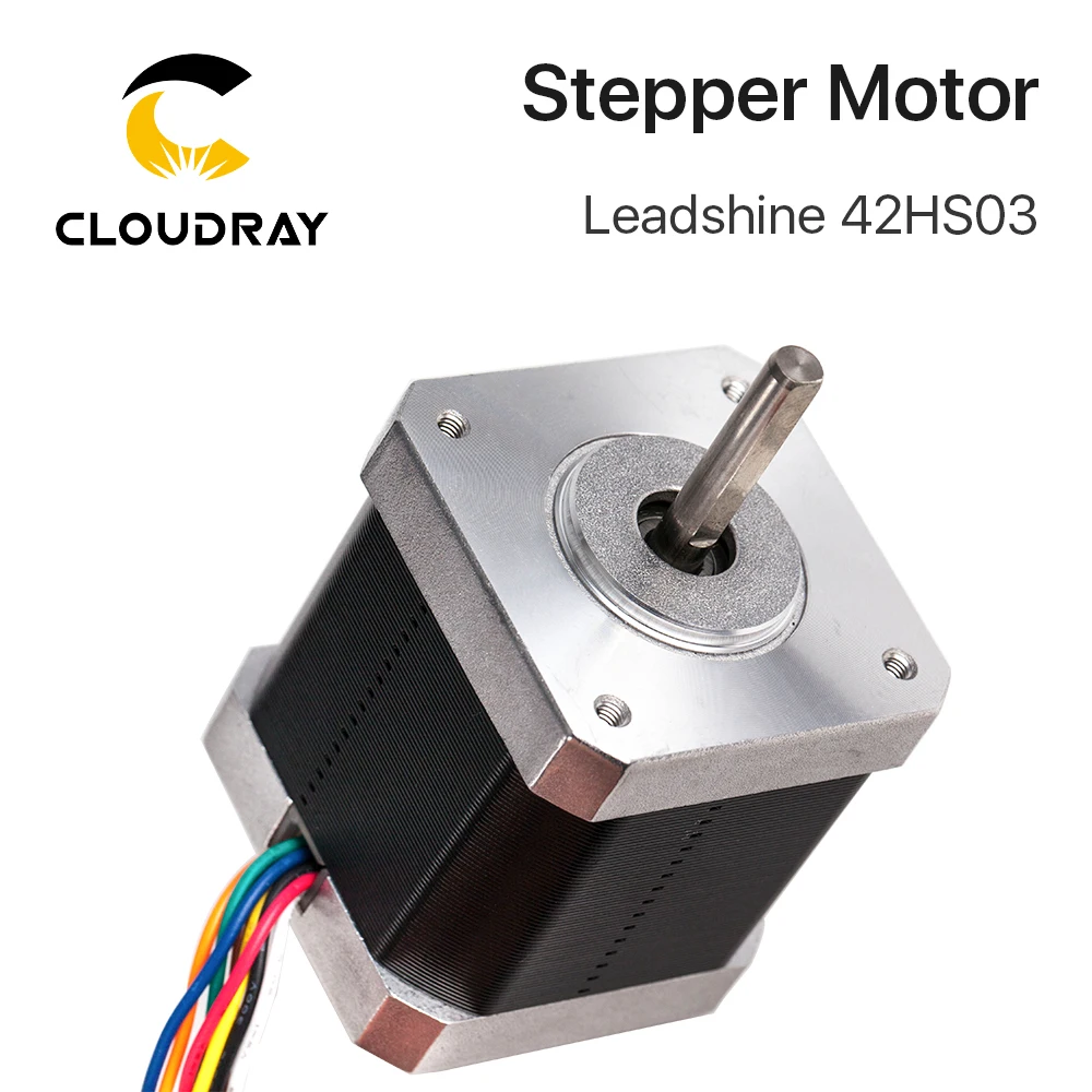 Двухфазный шаговый двигатель Cloudray Leadshine 42HS03 для NEMA17|2 phase stepper motor|stepper motorphase motor |