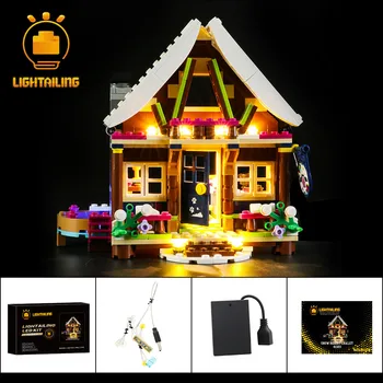 

LIGHTAILING LED Light Kit For 41323 Friends Series Snow Resort Chalet Toy Building Blocks Lighting Set Compatible With 01040