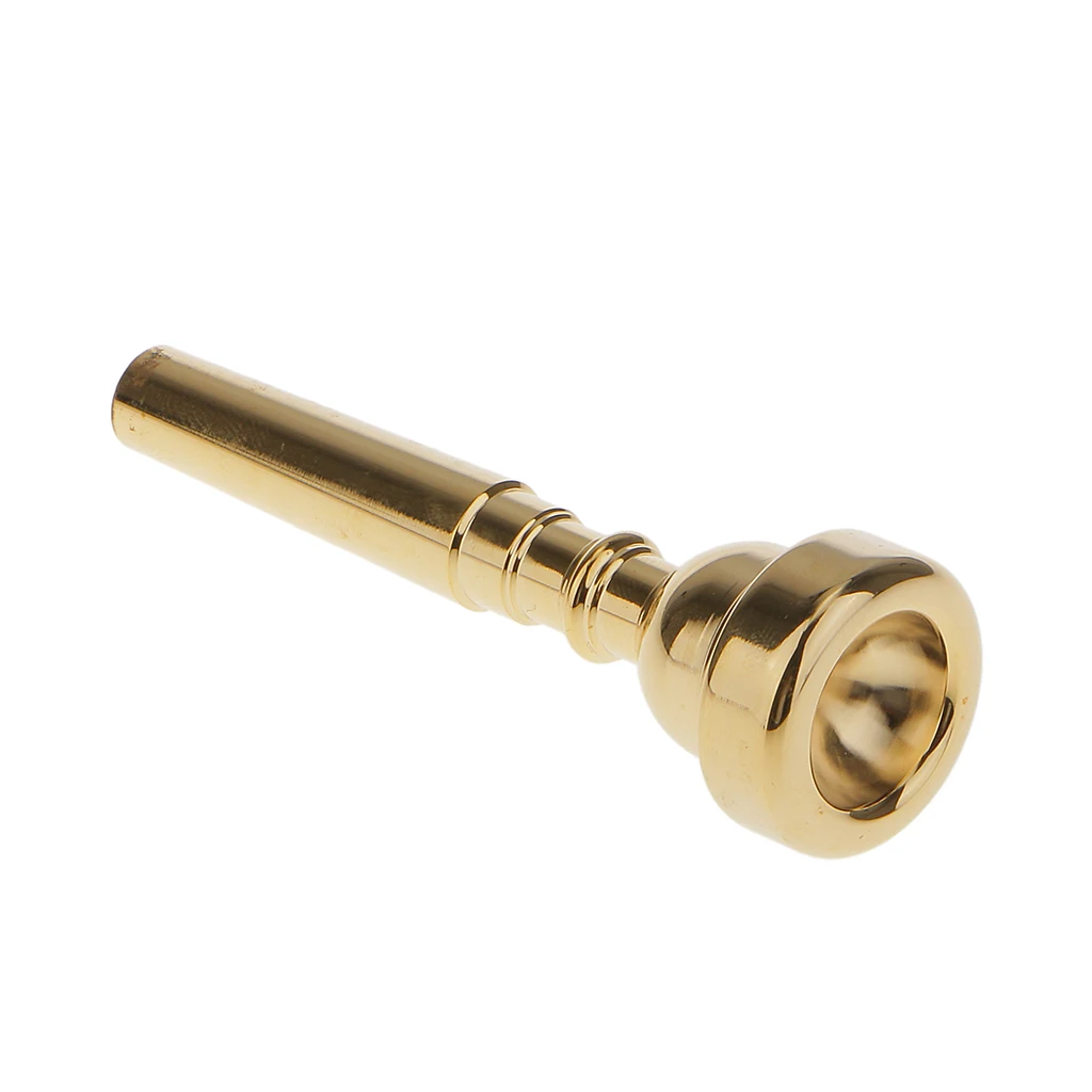 7C Trumpet Mouthpiece Metal for Yamaha Bach Conn King Trumpet Golden Plated 7C Trumpet Mouthpiece Metal for Yamaha Bach Conn King Trumpet Golden Plated