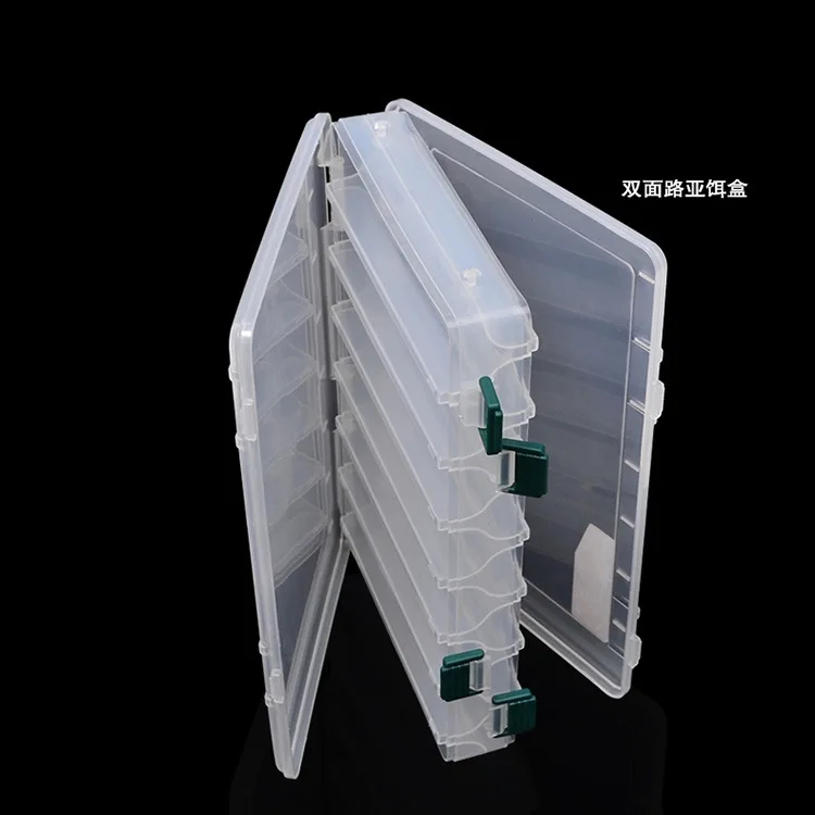 

Lure Set Bait Double-Sided Lure Box Storage Box Double Layer Hand Tool Box Bait Box Fishing Gear