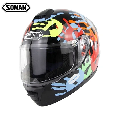 

Wholesale Colorful Full Face Helmet Cartoon for Kids Enfants ABS DOT Flip Up Motor Cycle Helmet Riding Casco Moto Capacete Kask