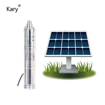 

Kary 12 volt 30m lift 3000l/h 1.28inch outlet dc submersible brushless water pumps S123T-30