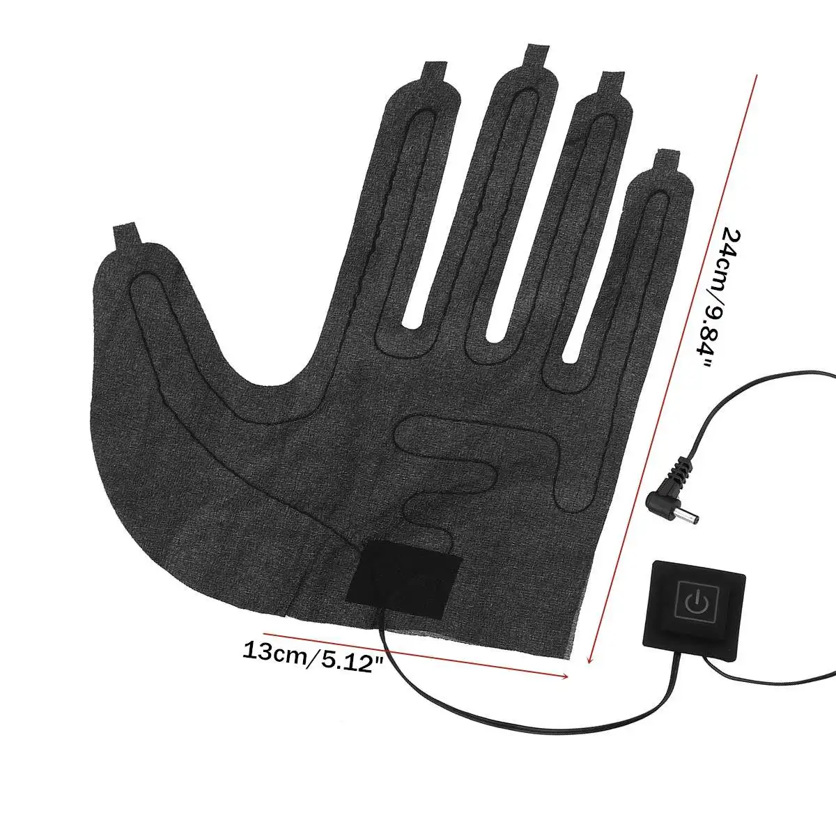 7,4 V Складная электрическая теплая перчатка, мотоциклетная перчатка, Adjsutable, зимняя, уличная, теплая, пальцы, аксессуары, портативные