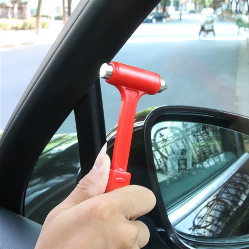 Автомобильный безопасный выход стеклянный оконный выключатель стеклянный выключатель ремень безопасности резак инструмент мини молот автомобильные аксессуары ремень безопасности резак