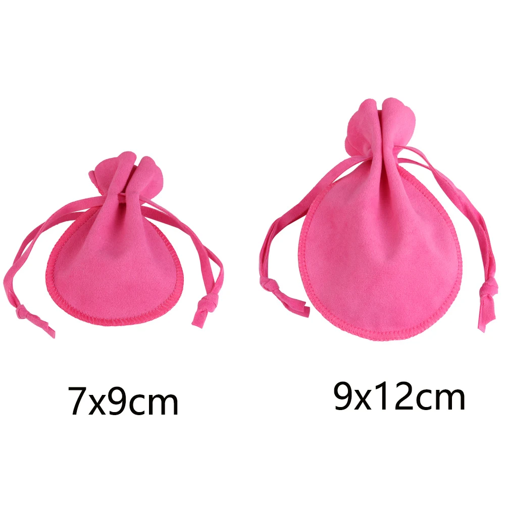 10/25/50pcs 7x9/9x12cm Gourd Velvet Gift Bags Dustproof Flannel Jewelry Packaging Bags Wedding Present Drawable Packing Bags 6