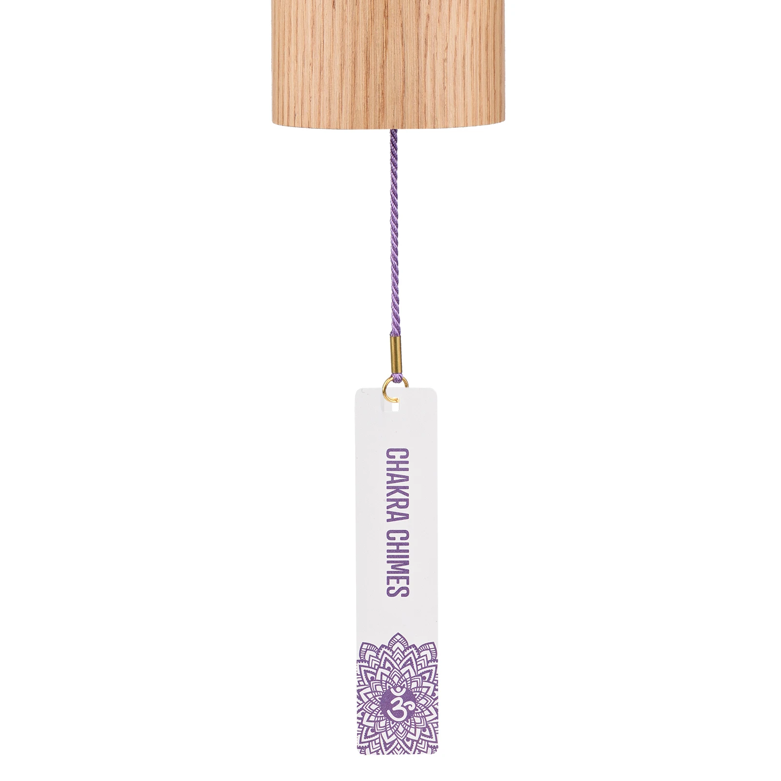 Natural Bamboo Wind Chimes Meditation Chakra Chimes Windbell for Outdoor Garden Patio Home Decoration Zen Meditation Relaxation