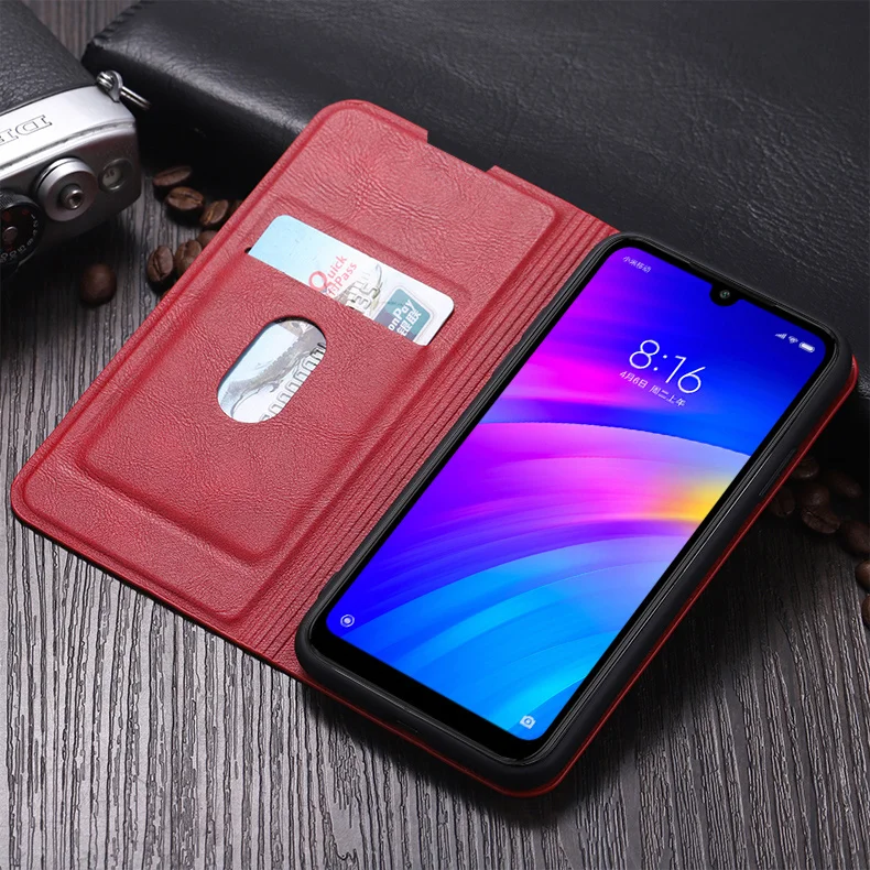 Ultra Thin Case For XiaoMi Mi 11 10 10S 10T 9 9T 8 CC9 E MAX 2 3 6X SE Magnetic Wallet Redmi 9A 9C 9 10X Note9 Card Slot Cover