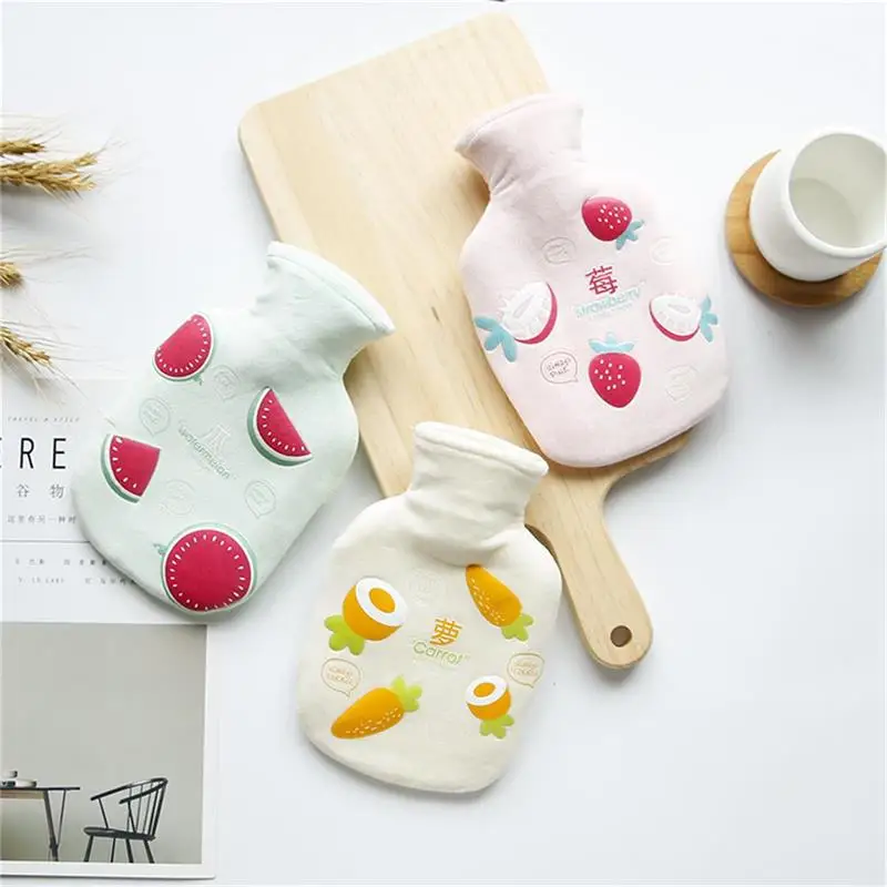 

hot water bottle Mini Warm Palace Plush Warm Hand Bao Small Student Rubber Warm Water Bag feet warmer warmer