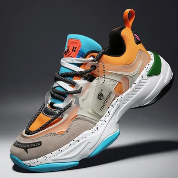 

CASOIPRA Fashion Ins Dad Shoes Chunky Sneakers Men Top Quality Breathable Casual Shoes Kanye Zapatillas Hombre West Trainers