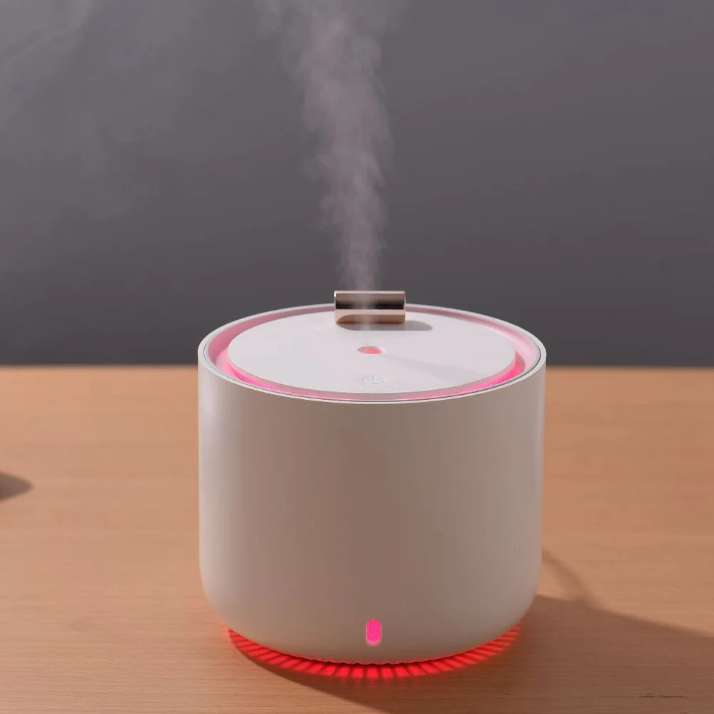 

400ML Air Humidifier USB Aroma Car Air Freshener Mini Ultrasonic Essential Oil Diffuser Desktop Mist Maker With Night Lights