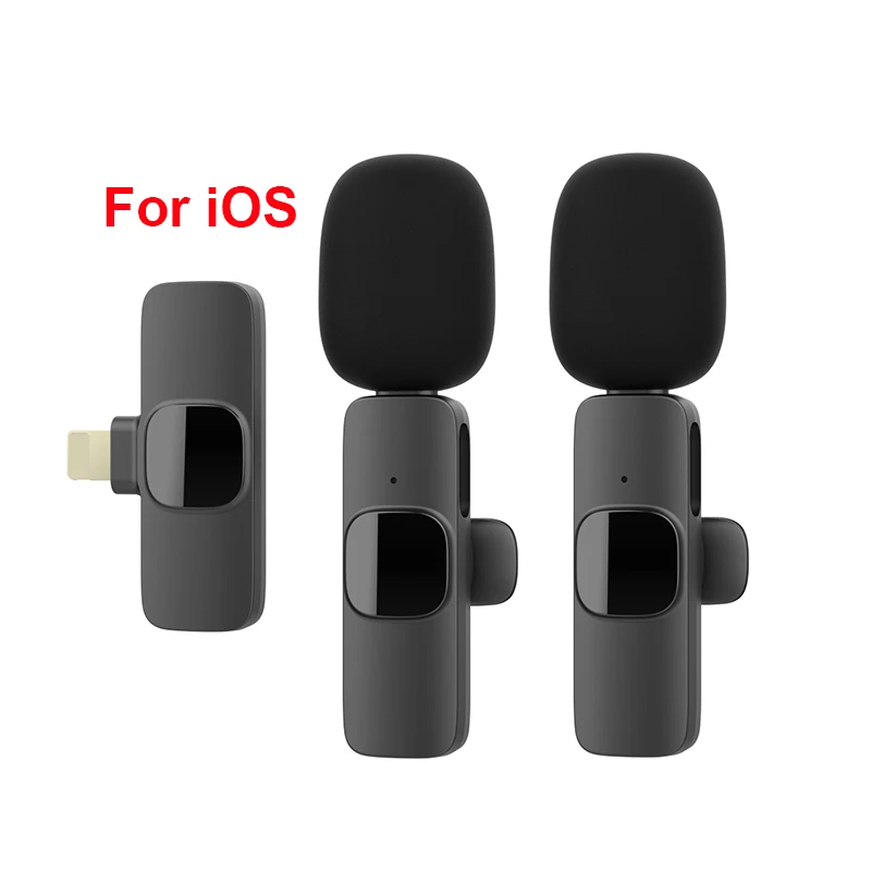 Artizer K1 Wireless Lavalier Microphone Portable Audio Video Recording Plug-and-Play Mic For IPhone iPad Android Video Camera - ANKUX Tech Co., Ltd