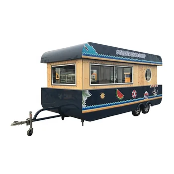 

2020 New Arrival Outdoor Mobile Food Trailer Street Mobile Food Cart Factory Mobile Food Truck For Sale