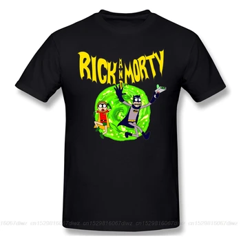 

rick and morty T-Shirts for Men Batman Reality Funny Crewneck Cotton Graphic ofertas T Shirt off white Short Sleeve Tees Printed