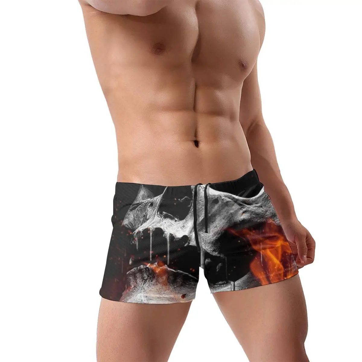 mens skull bathing suits
