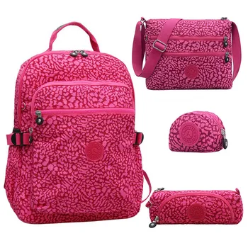 

(Buy One Get Four) Fashion Back To School Bags Teenage Backpacks for Girl Nylon Backpack Women Laptop Backpack Schoolbag