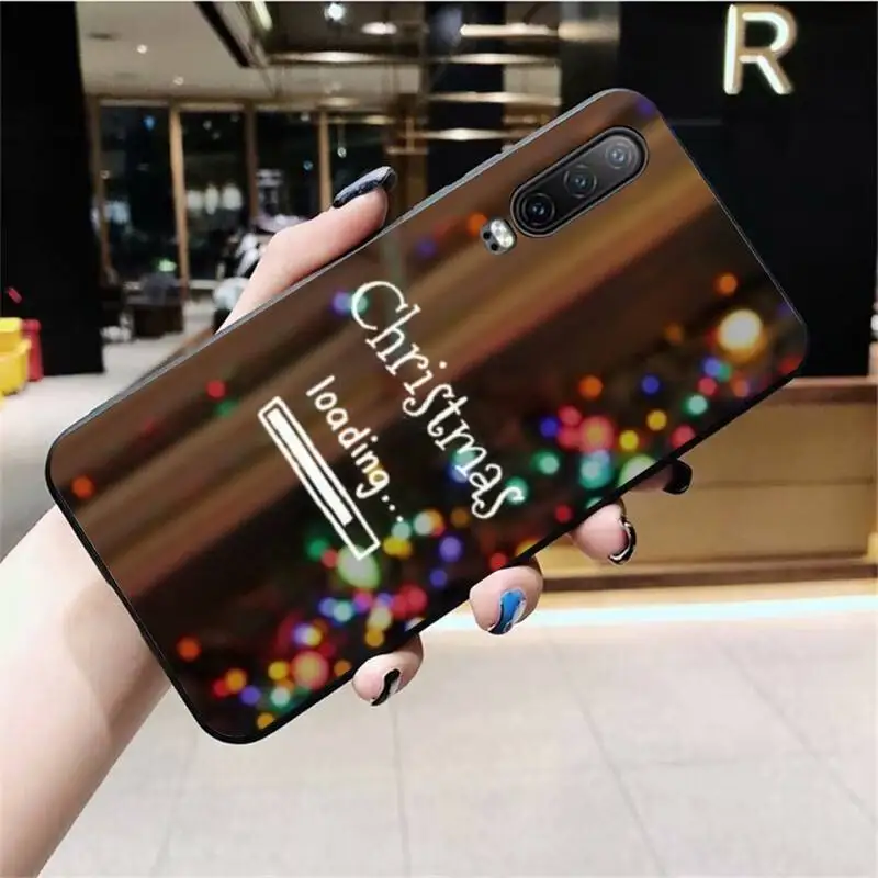 Новогодний чехол HPCHCJHM для Huawei P40 P30 P20 lite Pro Mate 20 P Smart 2019 prime|Бамперы| |