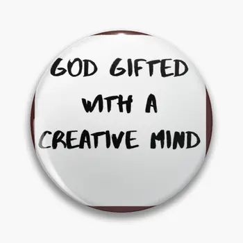 

God gifted Pins For Backpacks Cartoon Pin Badge Decoration Brooches Metal Badges