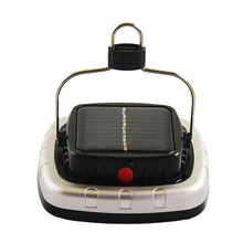 Cob фонарь на солнечных батареях Led палаточная лампа перезаряжаемый usb-фонарик батарея палатка свет черный