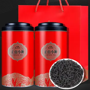 

Jinjunmei Zhengshanxiaozhong Lapsang Souchong Black Tea Tiekuanyin Oolong Tea 500g Exquisite Canned