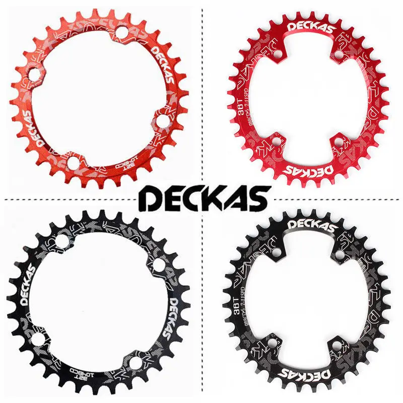 Deckas Crank & Chainwheel 96BCD 32T34T36T38T Round Oval Narrow Wide Chainring MTB Road Bike Crankset Chainwheel Bicycle Parts (7)