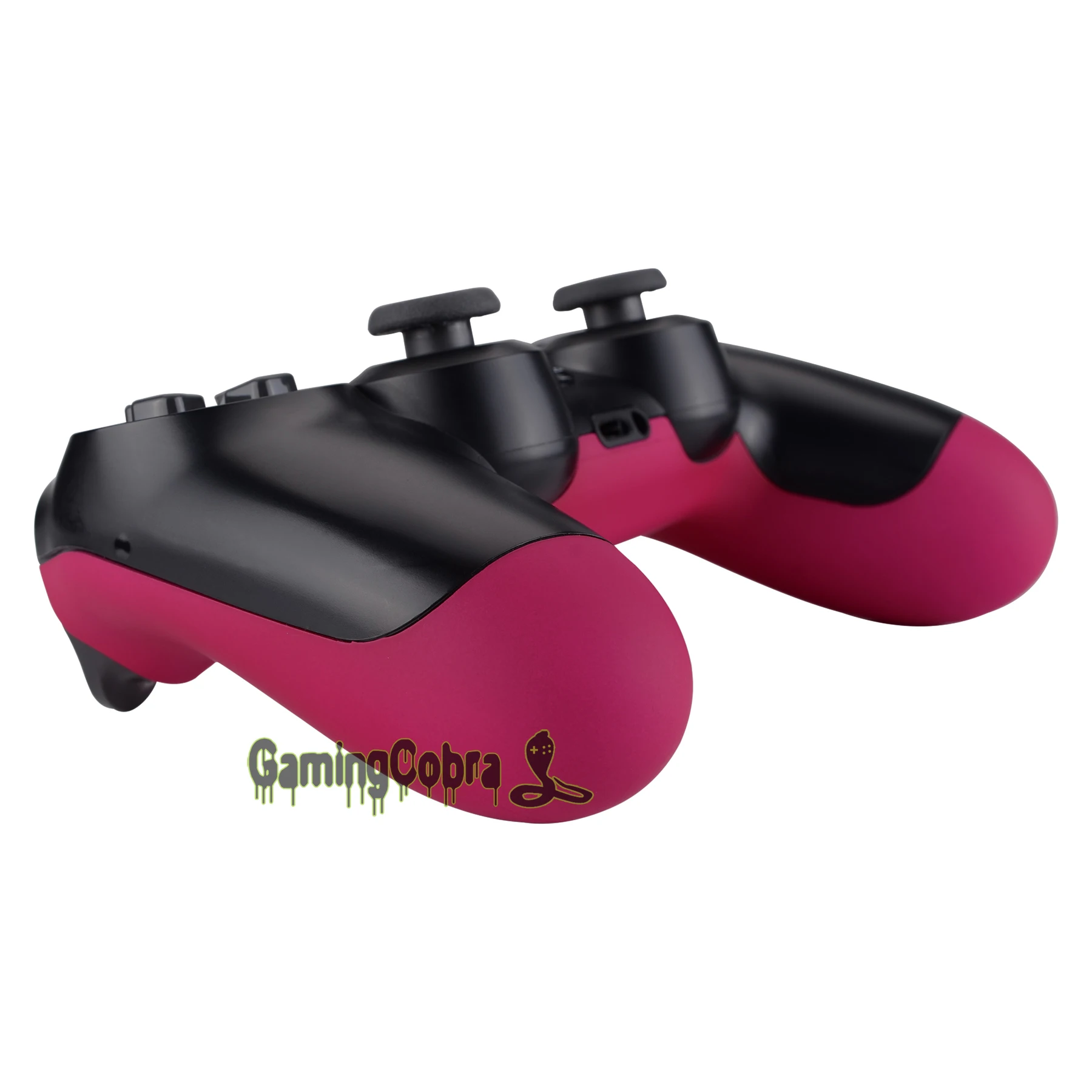 Красная роза Soft Touch Нижняя оболочка запасная часть для PS4 тонкий поляризационный фильтр Pro контроллер JDM-040 JDM-050 JDM-055