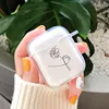Love Yourself Flower Earphone Case for Airpods1 2 Wireless Bluetooth Earphone Case Abstract Art Line Soft TPU Airpods Cover ► Photo 2/6