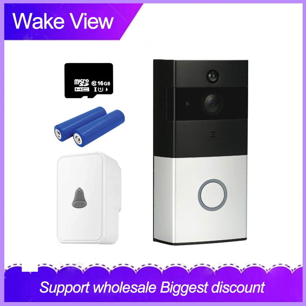 Видеодомофон WakeView 1080P Wi-Fi ночное видение | Безопасность и защита