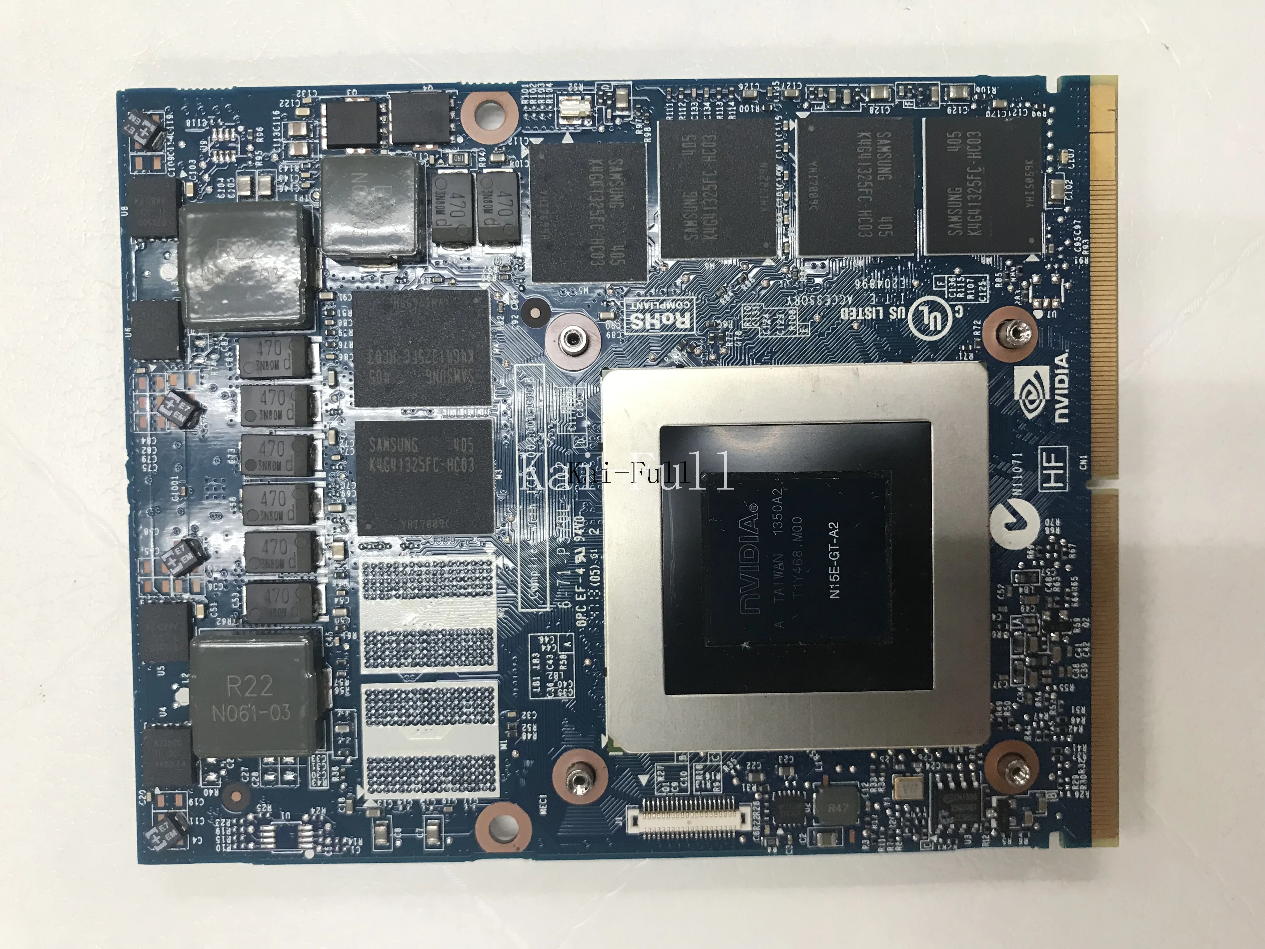 Best Top quality GTX870M GTX 870M Video Vga Graphic Card N15E GT A2 3GB for laptop DELL Clevo P170HM P150HM laptop motherboard