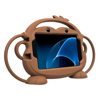 

Kids Shockproof Case For Sumsung Ipad P3200 T230 7 Inch Tablet Children Cartoon Monkey Soft Silicone Protect Case Stand Cover