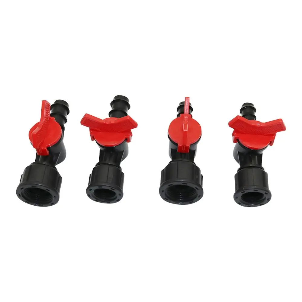 1/2 &quot3/4&quot Женская резьба к DN16/DN20 труба водяной контрольный клапан сад Капельное