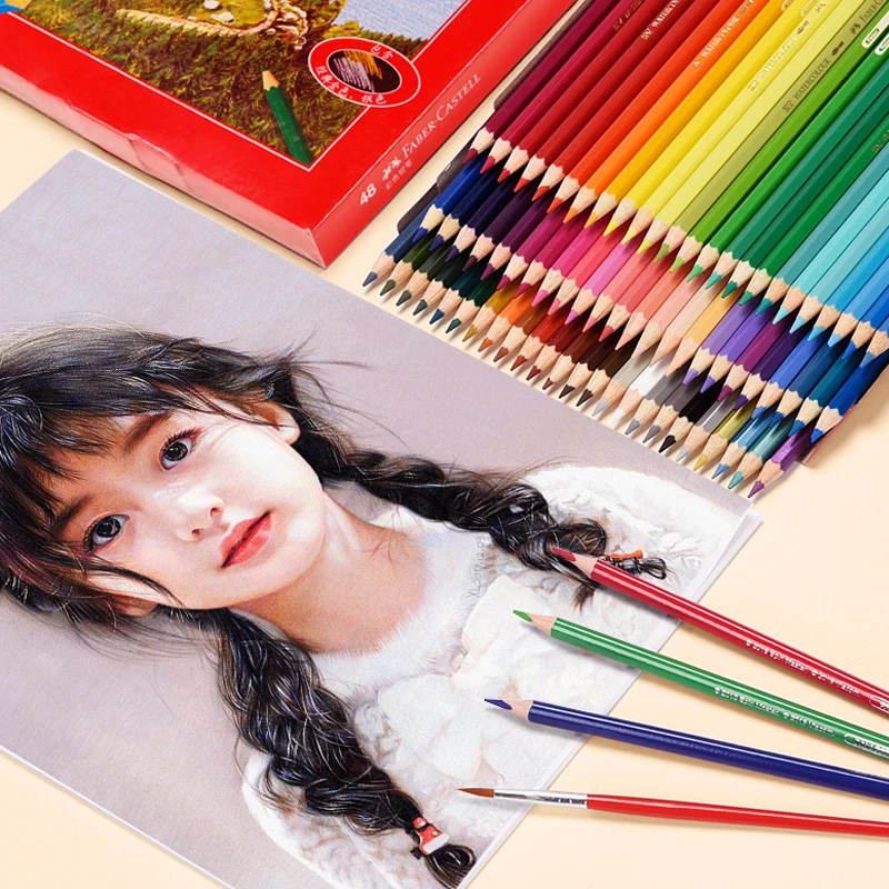 Faber Castell 36 48 72 цвета Классический масляный карандаш для начинающих студентов