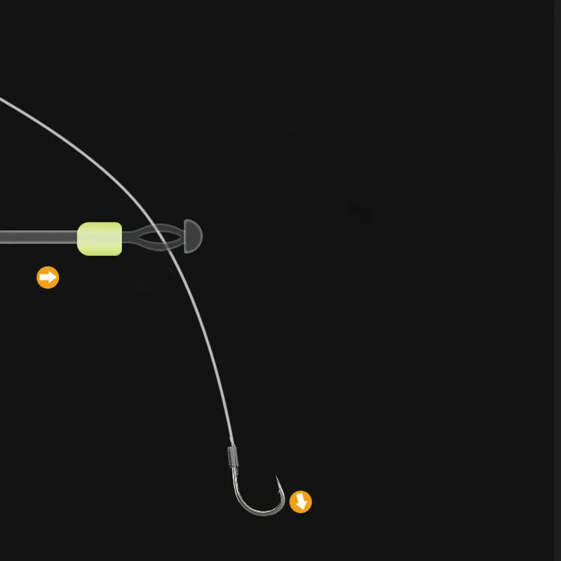 5 шт. двойные рыболовные крючки контактор устройство рыболовные лески пространство бифуркация восемь Тип космический бобовый Рыболовный Инструмент гаджет
