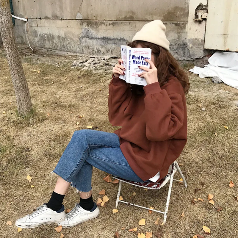 Женские джинсы, подходят ко всему, высокое качество, на молнии, с карманами, прямые брюки для женщин, корейский стиль, уличная одежда для мальчиков, новые студенческие