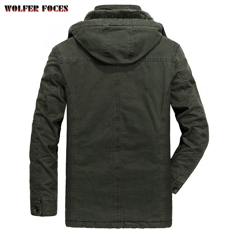 Men's Clothing Military Tactical2022Windbreak Custom Coats Big Size Winter Heating Camping Plush Cold Bomber Jackets Luxury Coat
