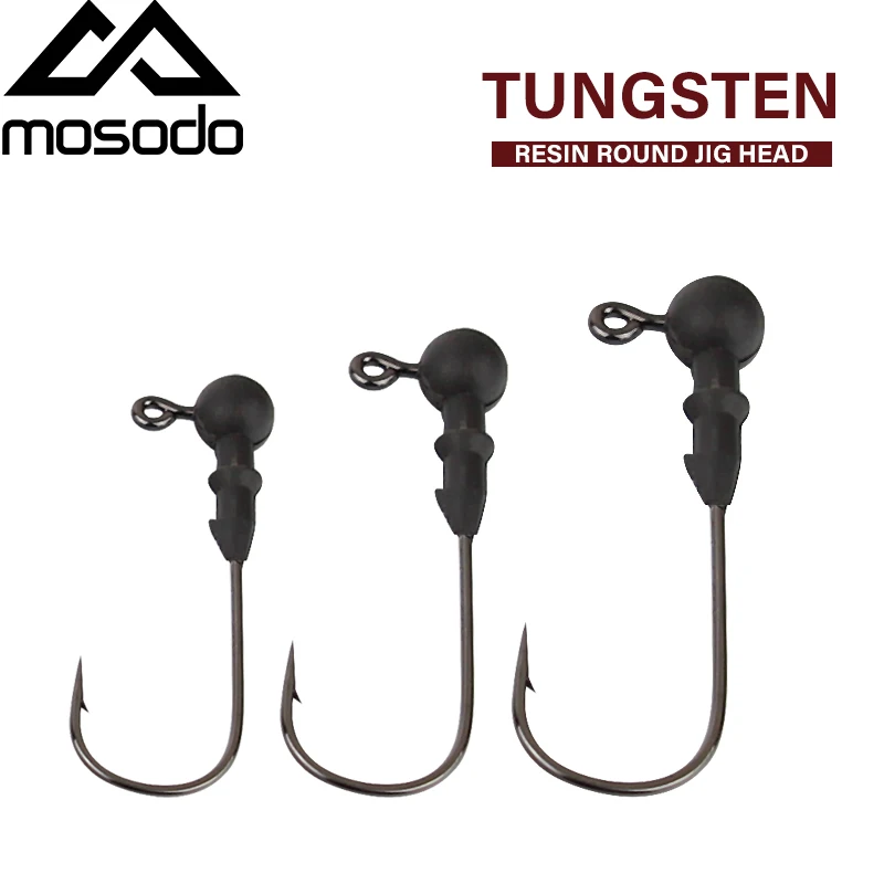 MosodoTungstenFishingHooksLureJigHeadHook18g35g53g72g