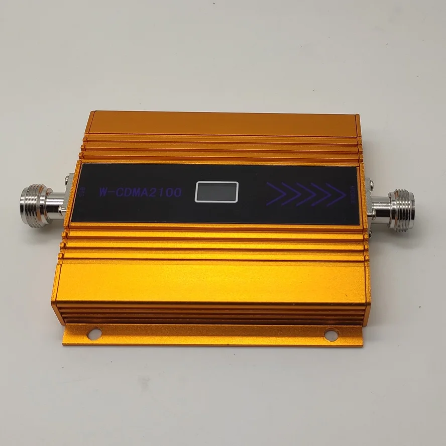 Продажа 3g WCDMA 2100MHz мобильный телефон усилитель сигнала только повторитель, усиление 65 dbi ЖК дисплей, антенна в комплект не входит