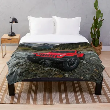 

Jeep Wrangler Throw Blanket Soft Sherpa Blanket Bed Sheet Single Knee Blanket Office Nap Blanket