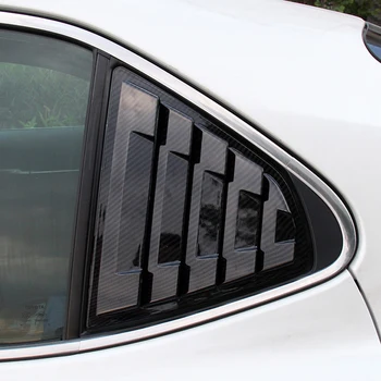 

Modification Rear triangle shutters Mustang triangle rear window decoration stickers for camry 2018-2019