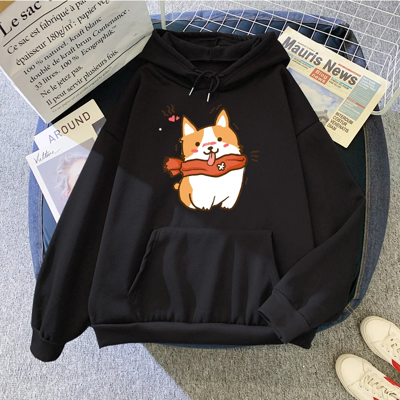 Hoody Little Panda Drinking Milk Tea Print Hoodie Streetwear Cute Winter Clothes Womens Oversized Loose Sweatshirts Women 2021 sweatshirts Hoodies & Sweatshirts