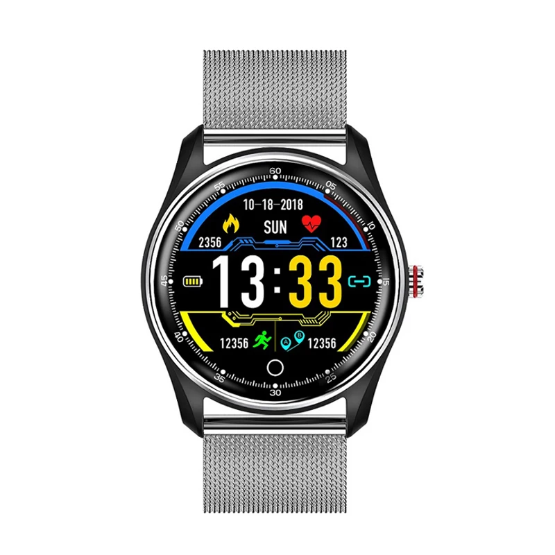

ABKT-MX9 ECG Smart Watch Blood Pressure PPG Heart Rate Blood Pressure Monitor Multi-Languages Smartwatch Sports Watch For Men Wo
