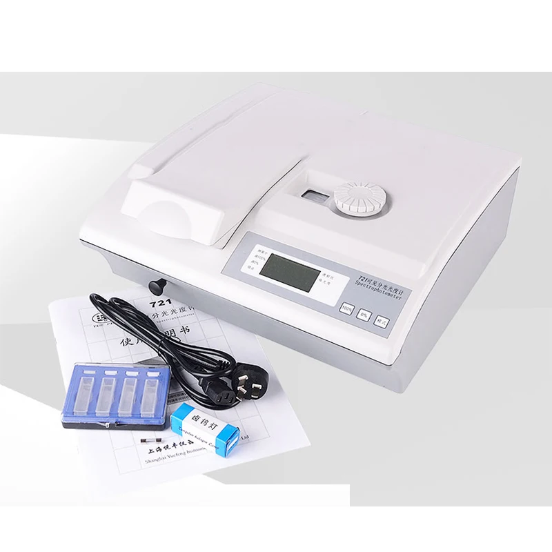 Visible Spectrophotometer 721/722N/722S Visible Spectrophotometer Photometer Professional Experimental Instrument 6