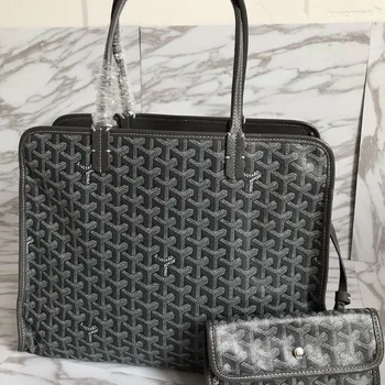 

2020 new large-capacity simple fashion dog tooth bag hollow tote bag handbag shoulder bag pet bag large bag female bag