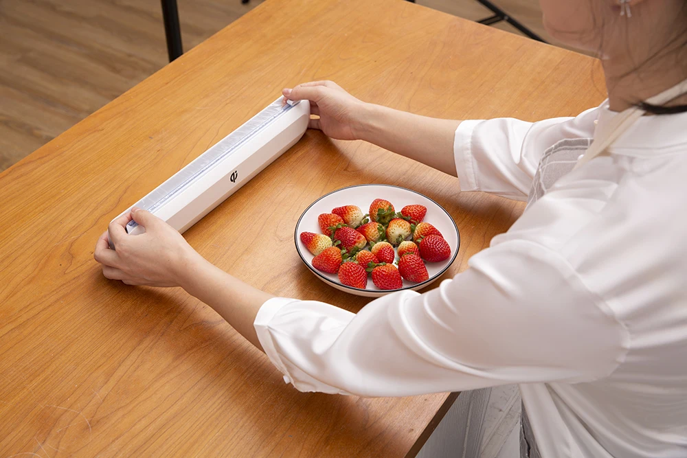 Xiaomi Professional Cling Film Cutting Box Plastic Wrap Cutter Wall-mounted description image