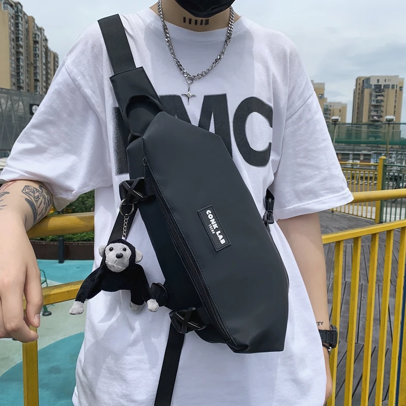 

Waterproof Oxford Chest Bag Leisure Travel Crossbody Bag for Teenage Man Woman Shoulder Bags Fashion Women's Chest Pack Bag