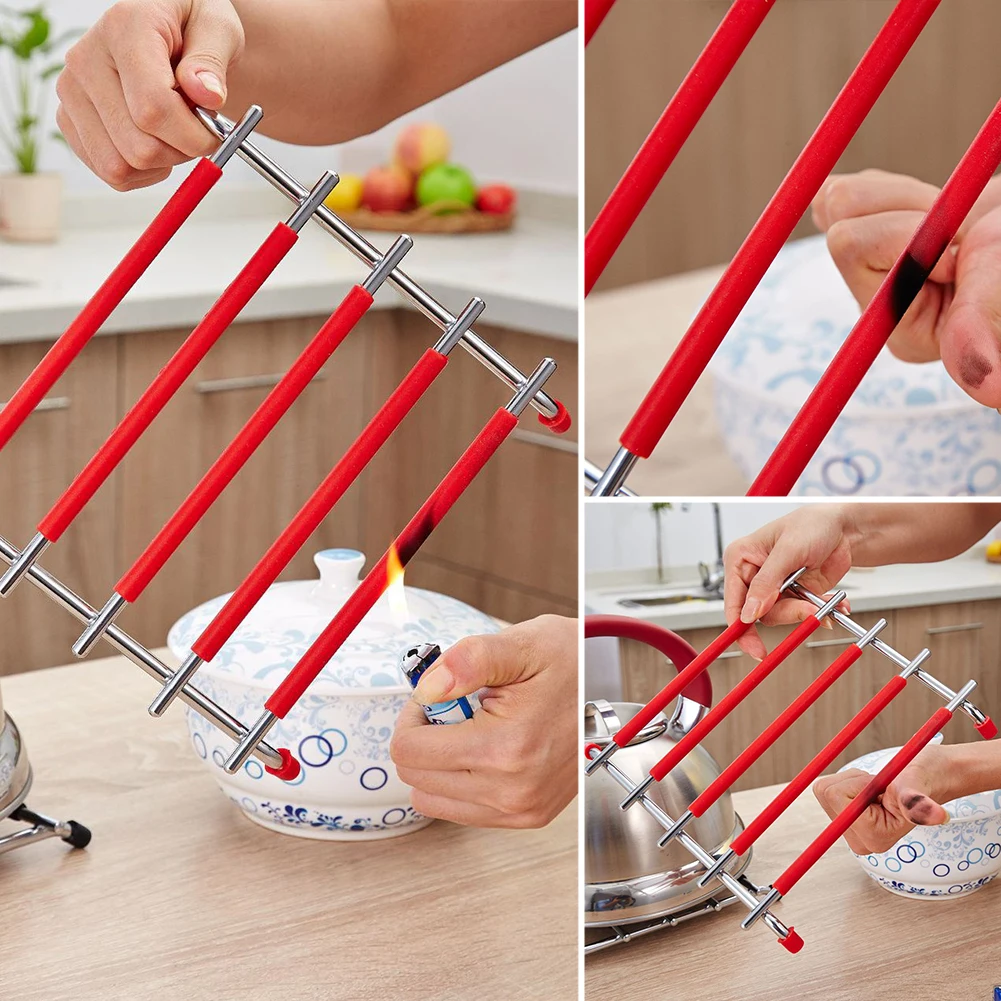 Potholder Trivet нагреваемая теплоизоляционная подложка квадратная Подставка-опора из нержавеющей стали