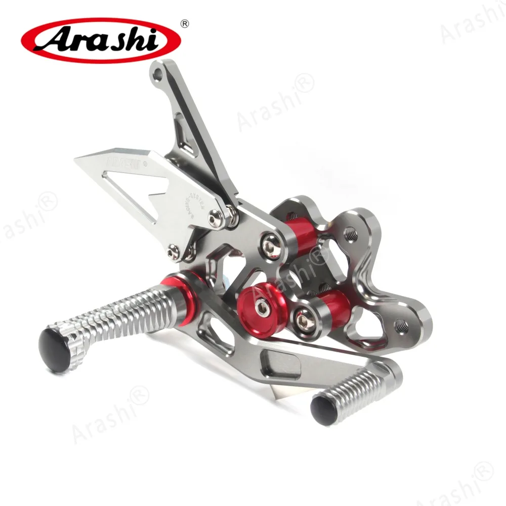 Arashi мотоцикл Rider Rearset для SUZUKI GSXR 600 750 2006-2010 CNC Регулируемые подножки GSXR600 GSXR750 GSX600R